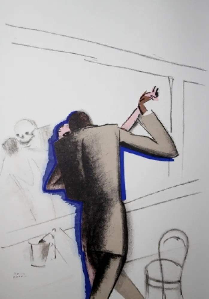 リトグラフ Colin - LE TUMULTE NOIR / BLACK THUNDER - Joséphine Baker - 1927