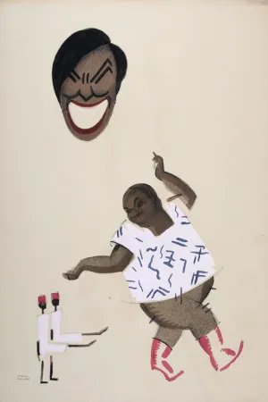 リトグラフ Colin - Le Tumulte Noir, C. 1927