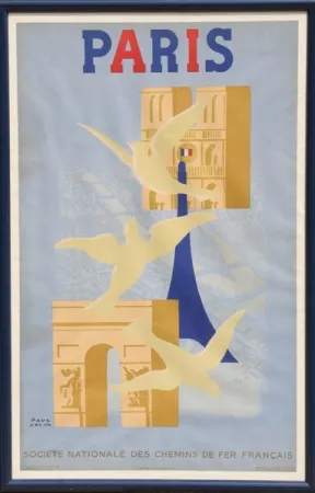 リトグラフ Colin - Paris