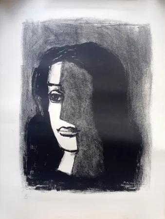 リトグラフ Colin - Rare Lithograph on Arches Paper, cca 50's