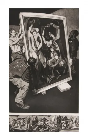 エッチングと　アクチアント Collin - Nus rouges - Picasso Grand Palais -2009