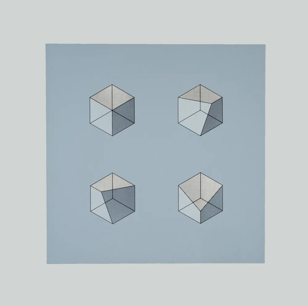 シルクスクリーン Colombo - Composizione