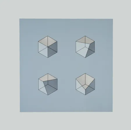 シルクスクリーン Colombo - Composizione