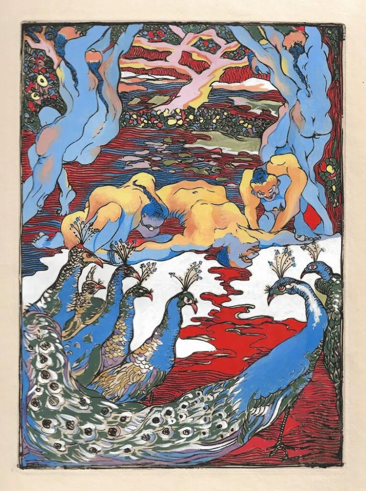 技術的なありません Colucci - Le jardin des supplices (PROOF SET ON JAPANESE PAPER)