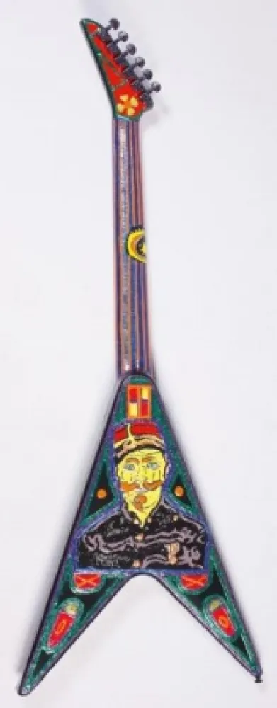 多数の Combas - Guitare - hommage à Van Gogh