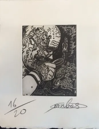 エッチングと　アクチアント Combas - La sagesse des abeilles