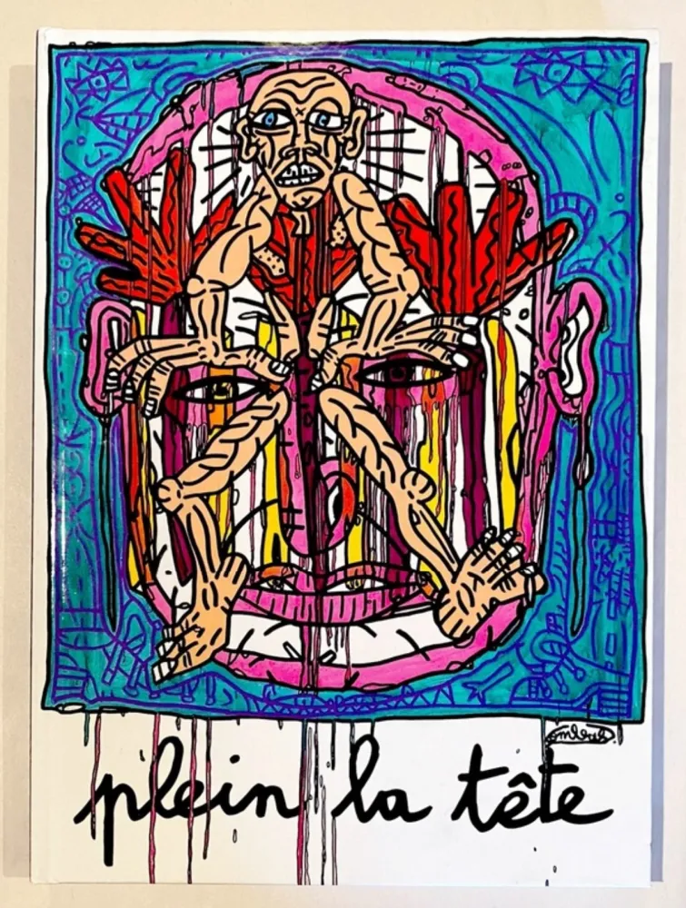 挿絵入り本 Combas - Plein la tête