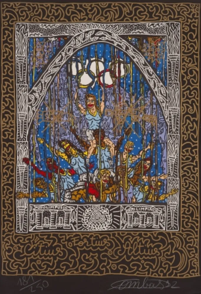 リトグラフ Combas - Suite Olympic