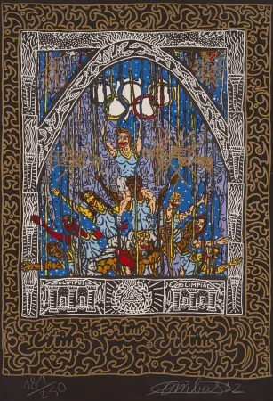 リトグラフ Combas - Suite Olympic