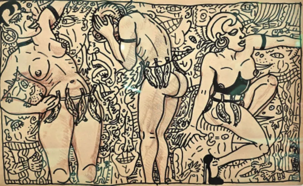 多数の Combas - Tournant, tournant, délirants, la danseuse multipliée en délire de Joséphine