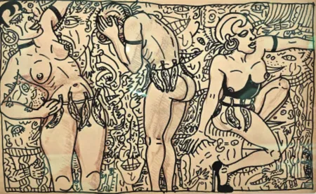 多数の Combas - Tournant, tournant, délirants, la danseuse multipliée en délire de Joséphine