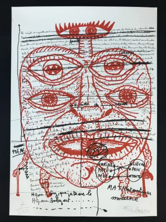 リトグラフ Combas - Untitled