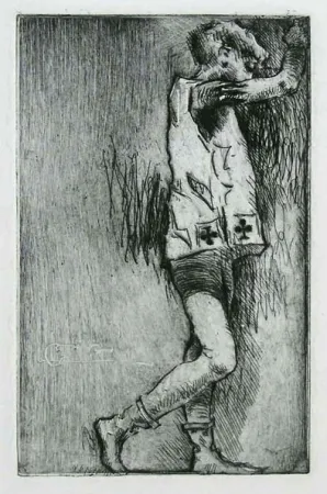 彫版 Conconi - FANTE DI FIORI ( The knave of clubs ) 