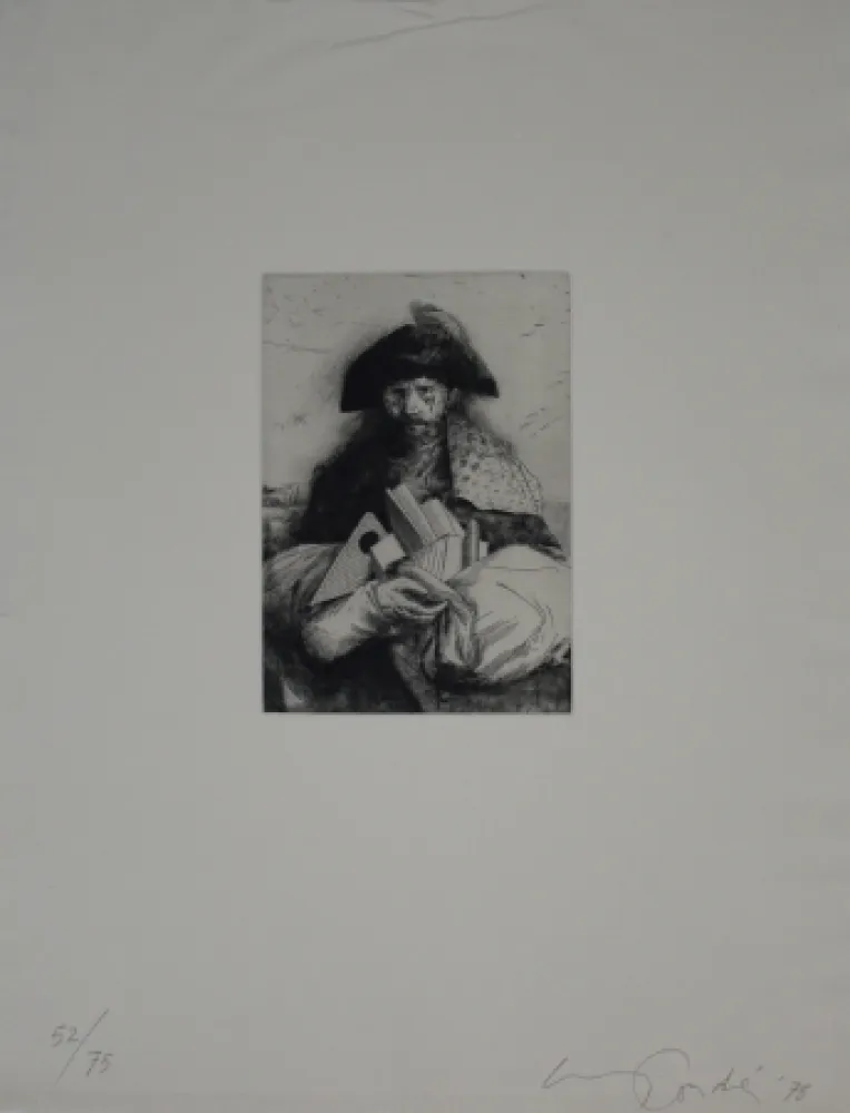 彫版 Condé - Caminante