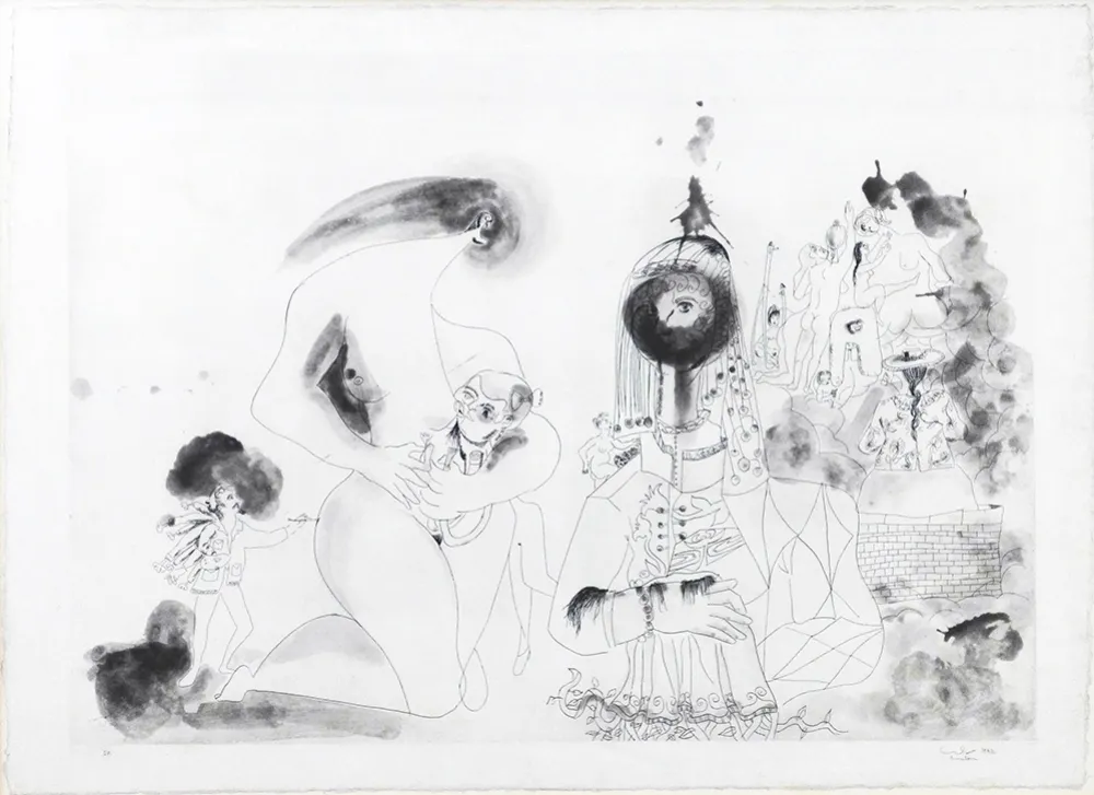 エッチング Condo - More sketches of Spain- For Miles Davis