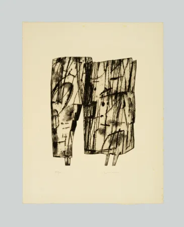 彫版 Consagra - Composizione