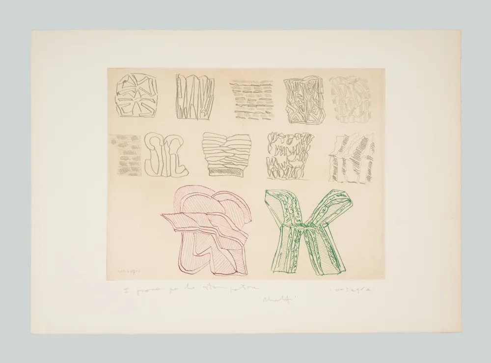 彫版 Consagra - Melfi