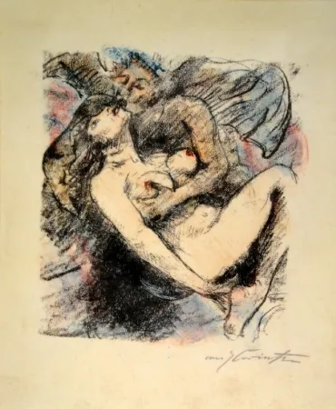 リトグラフ Corinth - Trieb