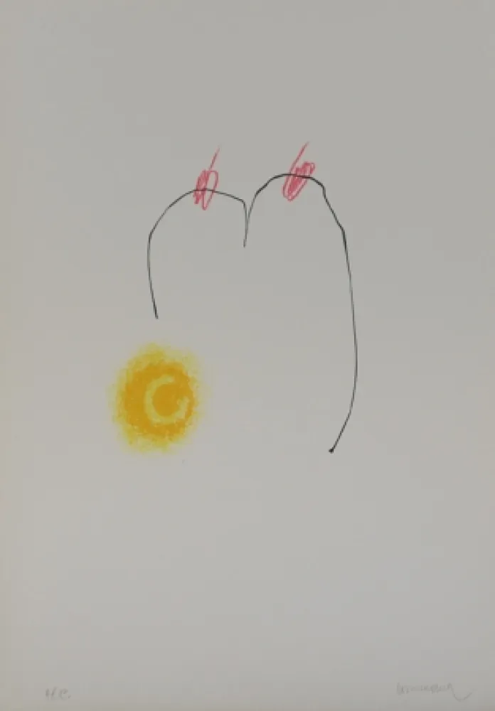 リトグラフ Cormenzana - Pas de dansa 2