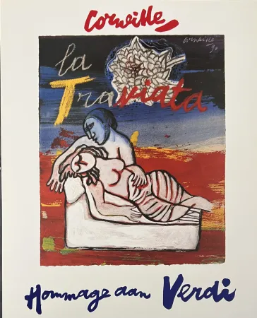 オフセット Corneille - Affiche La Traviata Hommage à Verdi