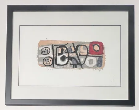 デジタル版画 Corneille - April in jazz , 1951, AO 42/90, encadré