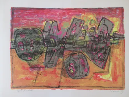 リトグラフ Corneille - Asmara