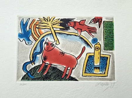 エッチング Corneille - Composizione