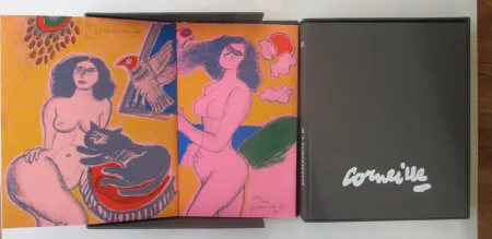 リトグラフ Corneille - Corneille ou la sensualité du sensible. L'edition originale with 2 signed lithographs