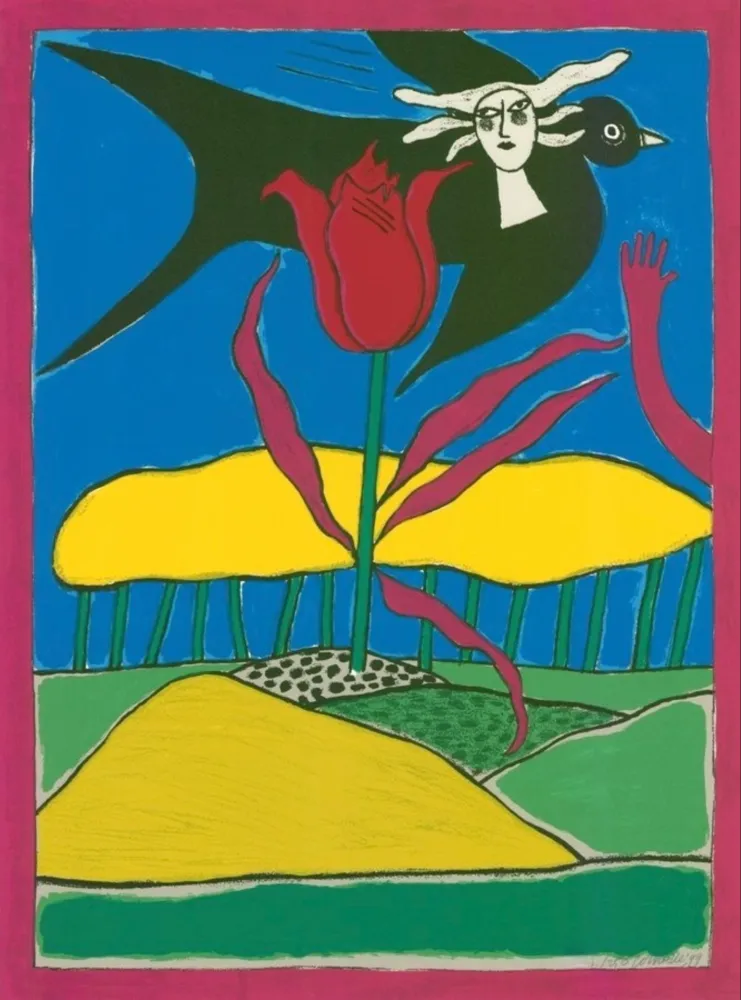 リトグラフ Corneille - Däumelinchen