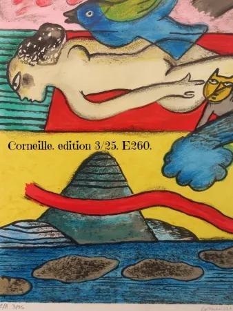 リトグラフ Corneille - EA 3/25