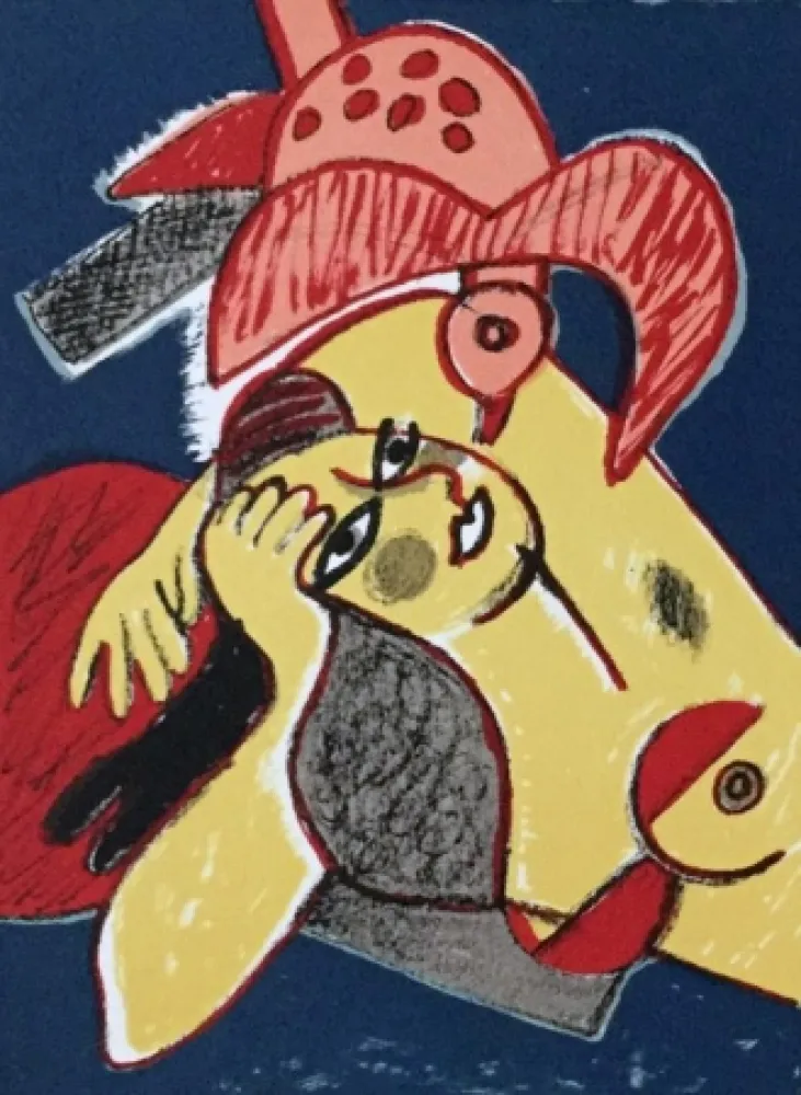 リトグラフ Corneille - Enchantementdes jours 2