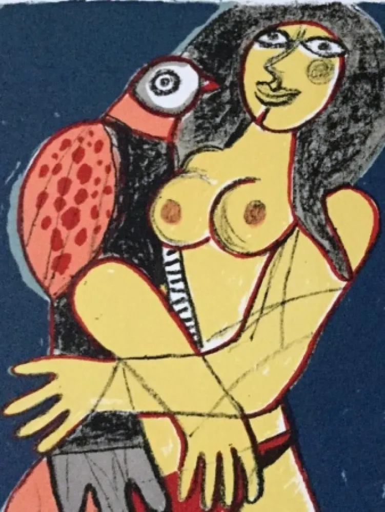 リトグラフ Corneille - Enchatement des jours 1 