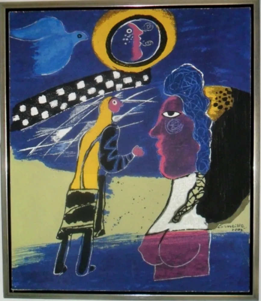 シルクスクリーン Corneille - Femmes de la Bible 1