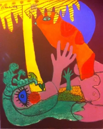 技術的なありません Corneille - Gouache on paper