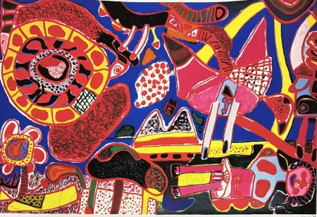 多数の Corneille - Le Jardin des délices 1991 - Tirage numéroté 45 ex AO