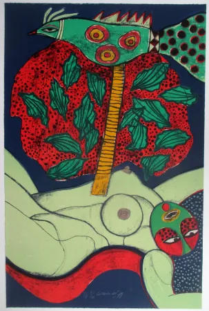 リトグラフ Corneille - Le Vertige d 'Oeil