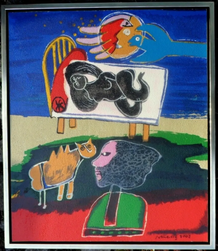 シルクスクリーン Corneille - Les femmes de la bible II