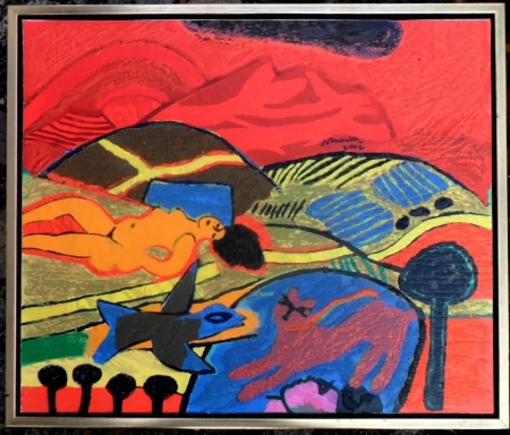 シルクスクリーン Corneille - Les femmes de la bible V