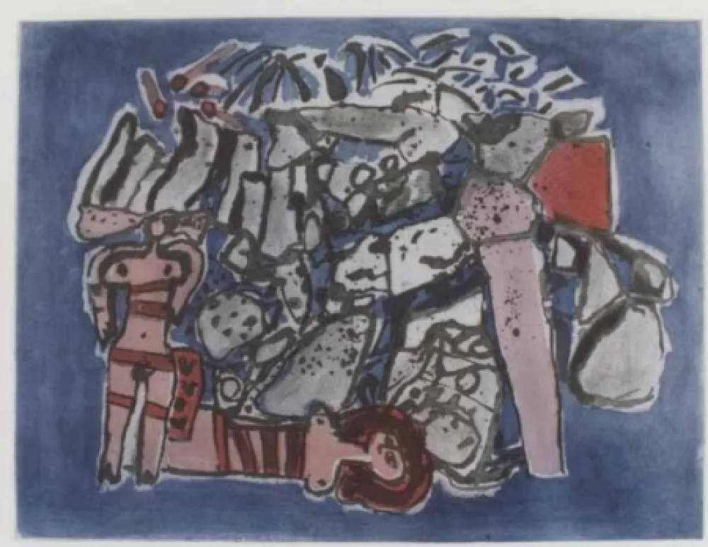 アクチアント Corneille - Lieu rupestre