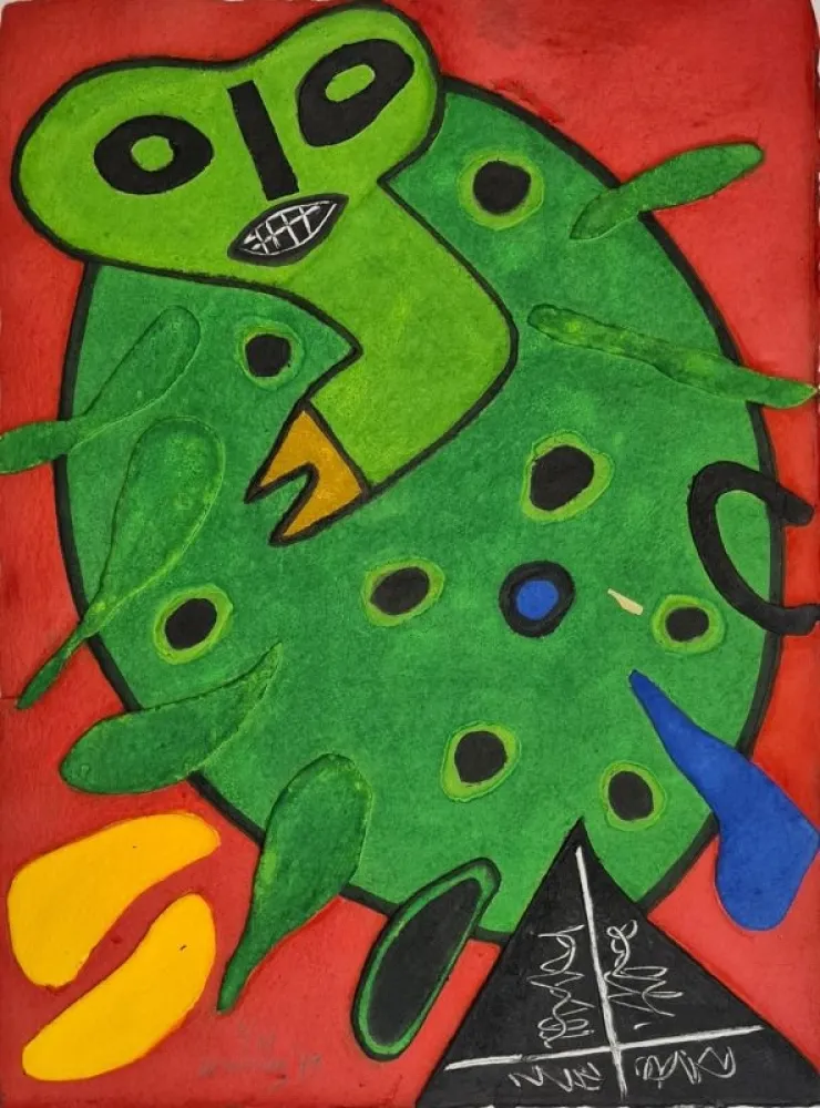 彫版 Corneille - Sans titre