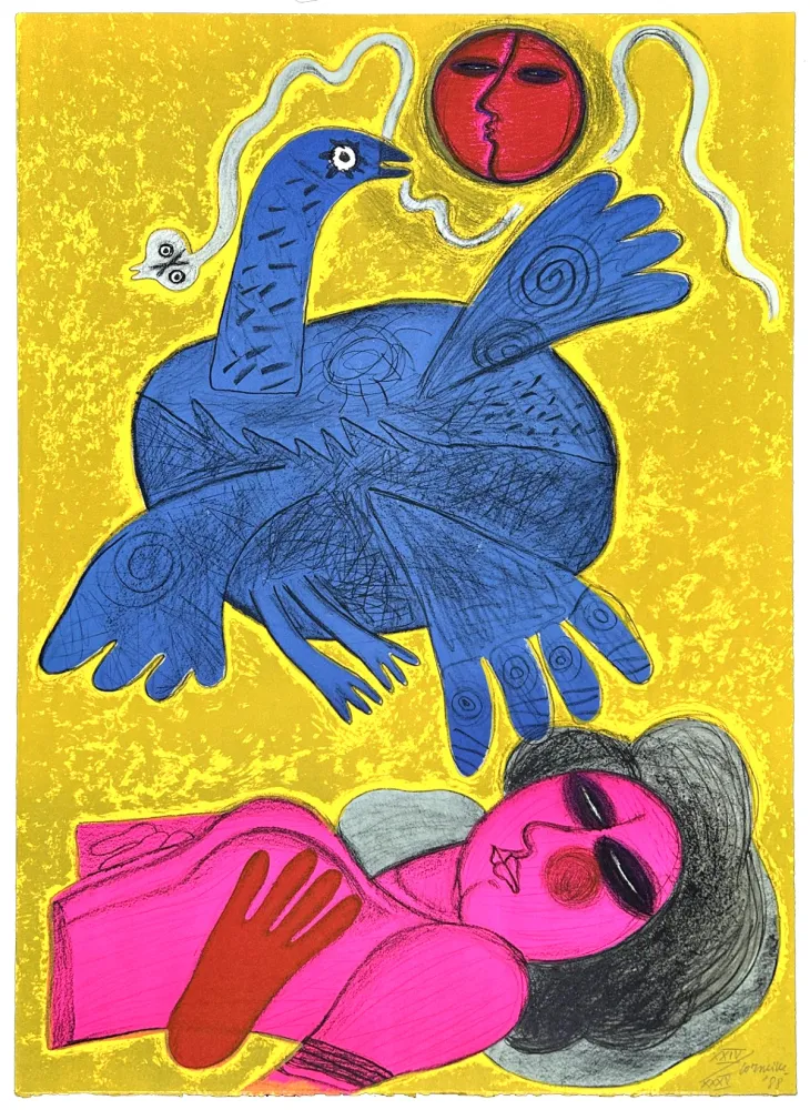 リトグラフ Corneille - Sans Titre