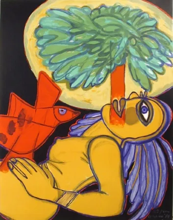 リトグラフ Corneille - Untitled 6