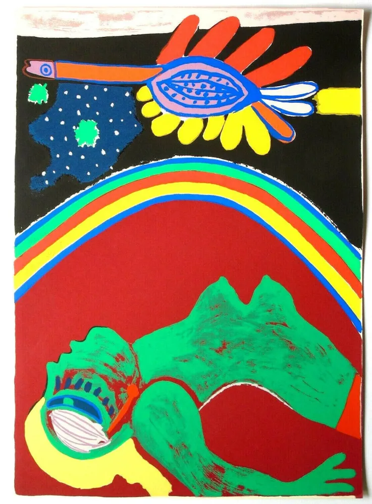 シルクスクリーン Corneille - Untitled