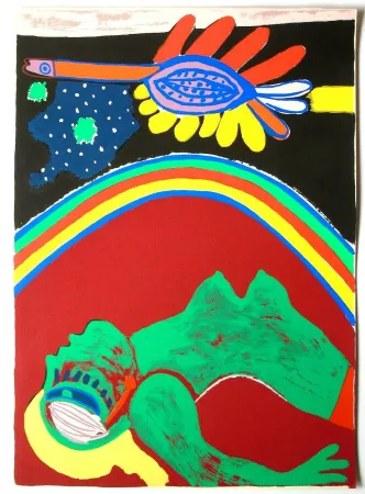 シルクスクリーン Corneille - Untitled