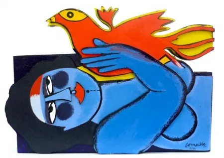 多数の Corneille - Woman and Bird