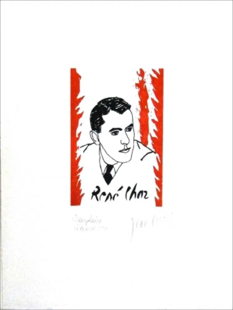 エッチング Cortot - René Char