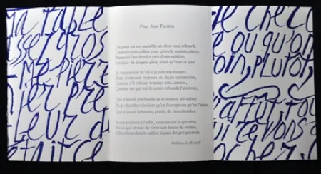 挿絵入り本 Cortot - Sonnets pour trois amis