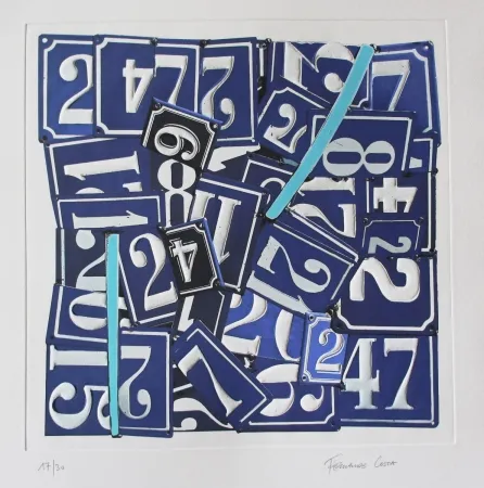 彫版 Costa - Chiffres 