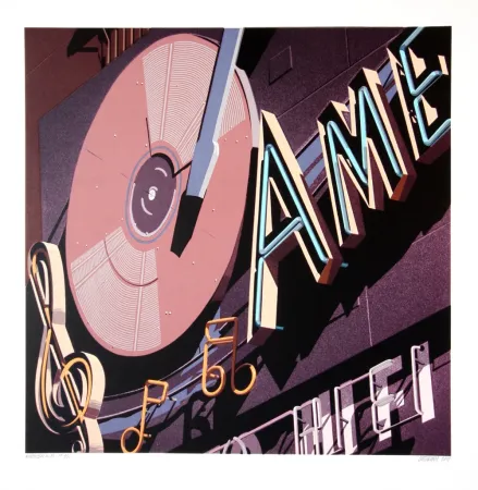 シルクスクリーン Cottingham - American Hi Fi