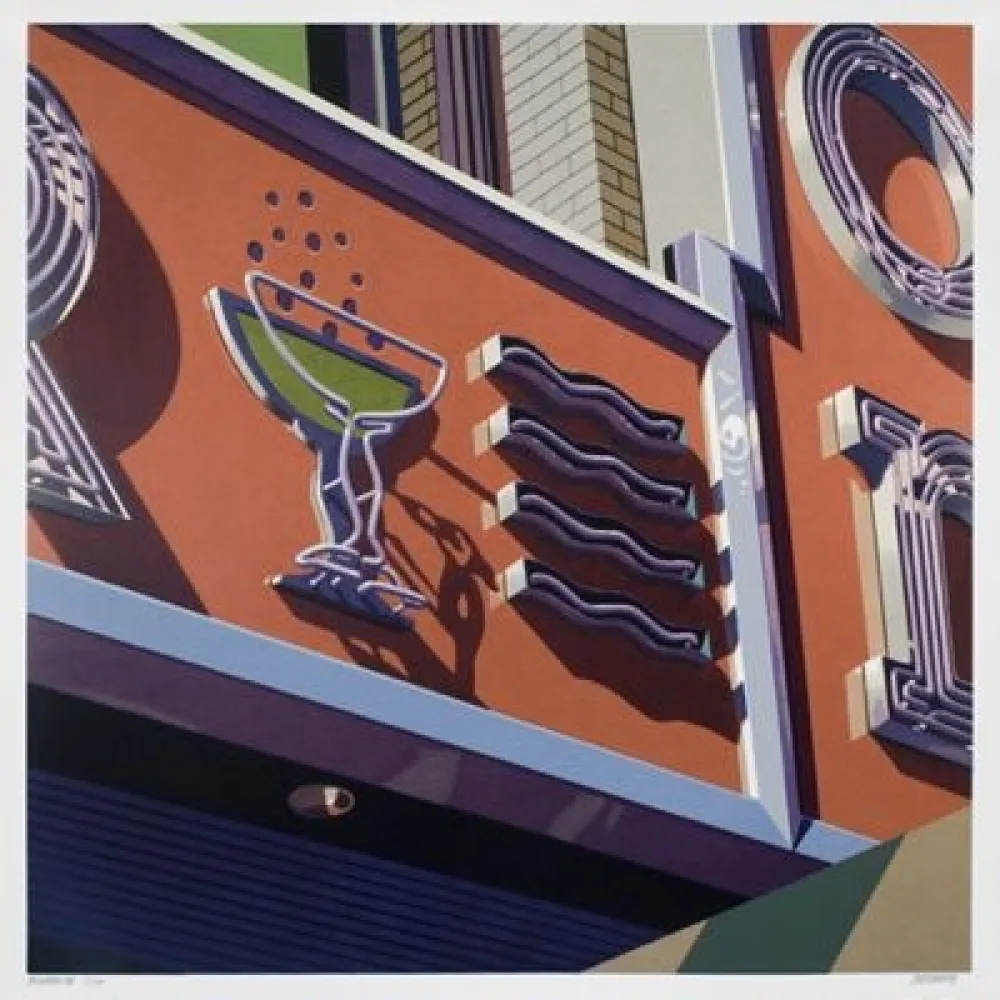 シルクスクリーン Cottingham - Champagne